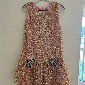 Lola & the Boys size 10 sequin dress